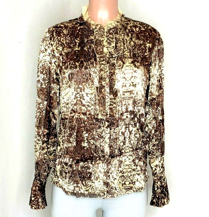 NYGÅRD SLIMS Damask Printed Top with Side Panels NYGÅRD SLIMS Damask Printed Top with Side Panels